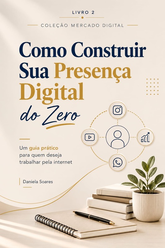 Capa do e-book Como Construir Sua Presença Digital do Zero.