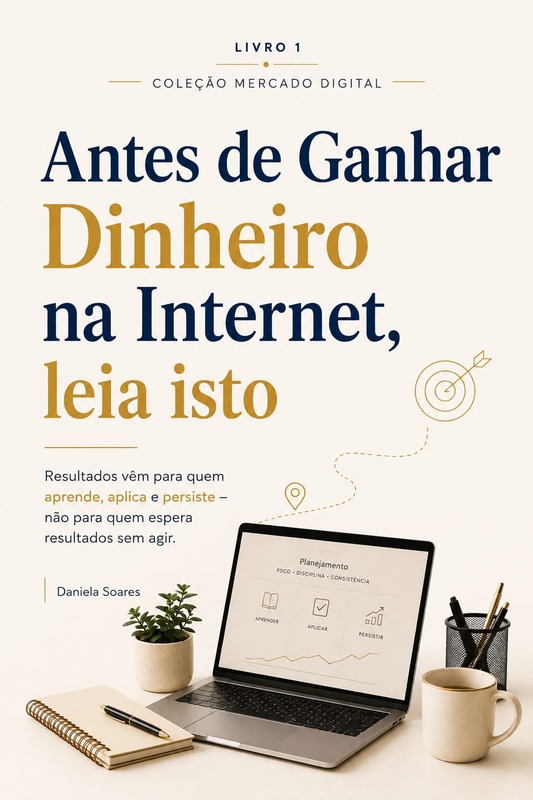 Capa do e-book Antes de Tentar Ganhar Dinheiro na Internet, Leia Isto.